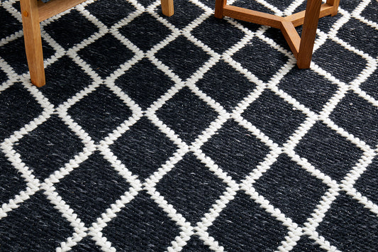 Huxley Black Rug