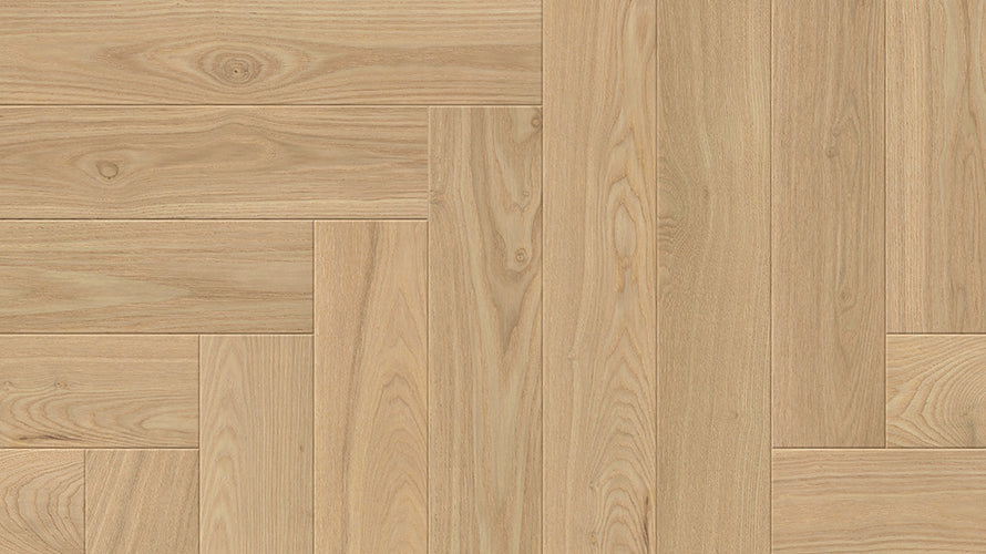 Beauty Engineered Timber 14mm - Golden Harvest Herringbone – swatch