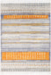 Inca Chuqito Orange Contemporary Rug