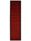 Istanbul Classic Afghan Pattern Runner Rug Red