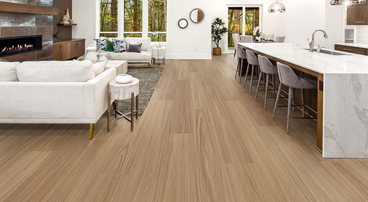 Voyager Vinyl Plank 5mm - Andromeda Blackbutt – room scene 1