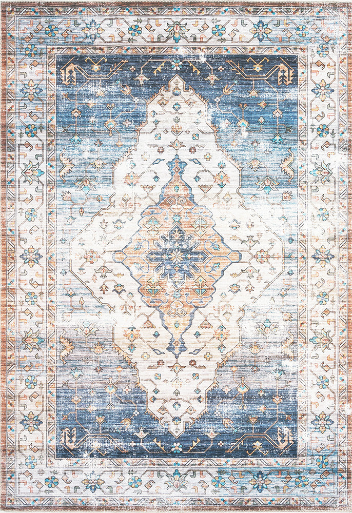 Kindred Blair Blue Washbale Rug