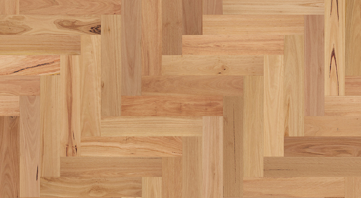 Australian Heritage Engineered Timber 14mm - Blackbutt Herringbone – room scene 3