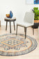 Legacy 863 Navy Round Rug