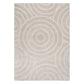 Les Nomades Ellipse Beige Wool Rug