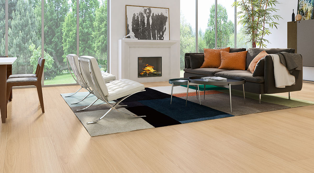 Magnitude Laminate 8mm - Inland Blackbutt – room scene 1