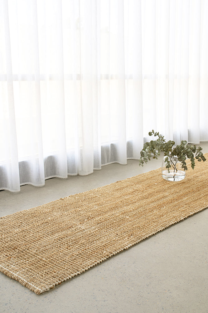 Madras Marlo Natural Runner Rug