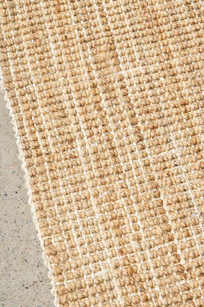 Madras Marlo Natural Runner Rug