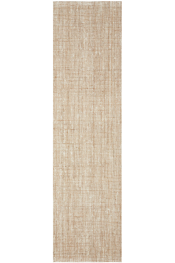 Madras Marlo White Runner Rug