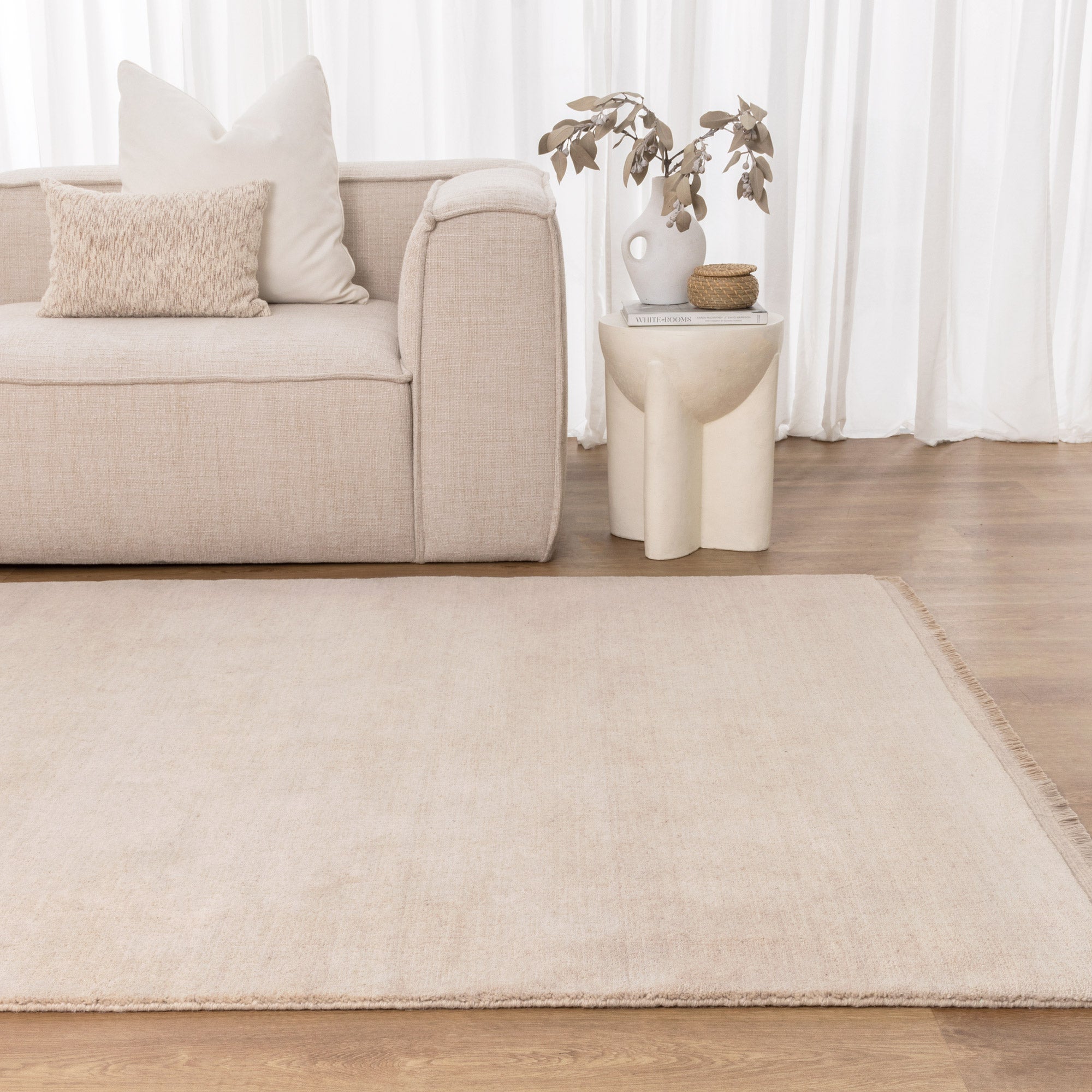 Charleston Hand-Knotted Wool Rug Beige – Mayne Rugs & Flooring