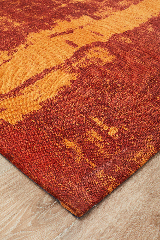 Magnolia 11 Paprika Runner Rug