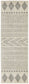 Mirage Adani  Modern Tribal Design Grey Rug