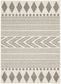 Mirage Adani  Modern Tribal Design Grey Rug