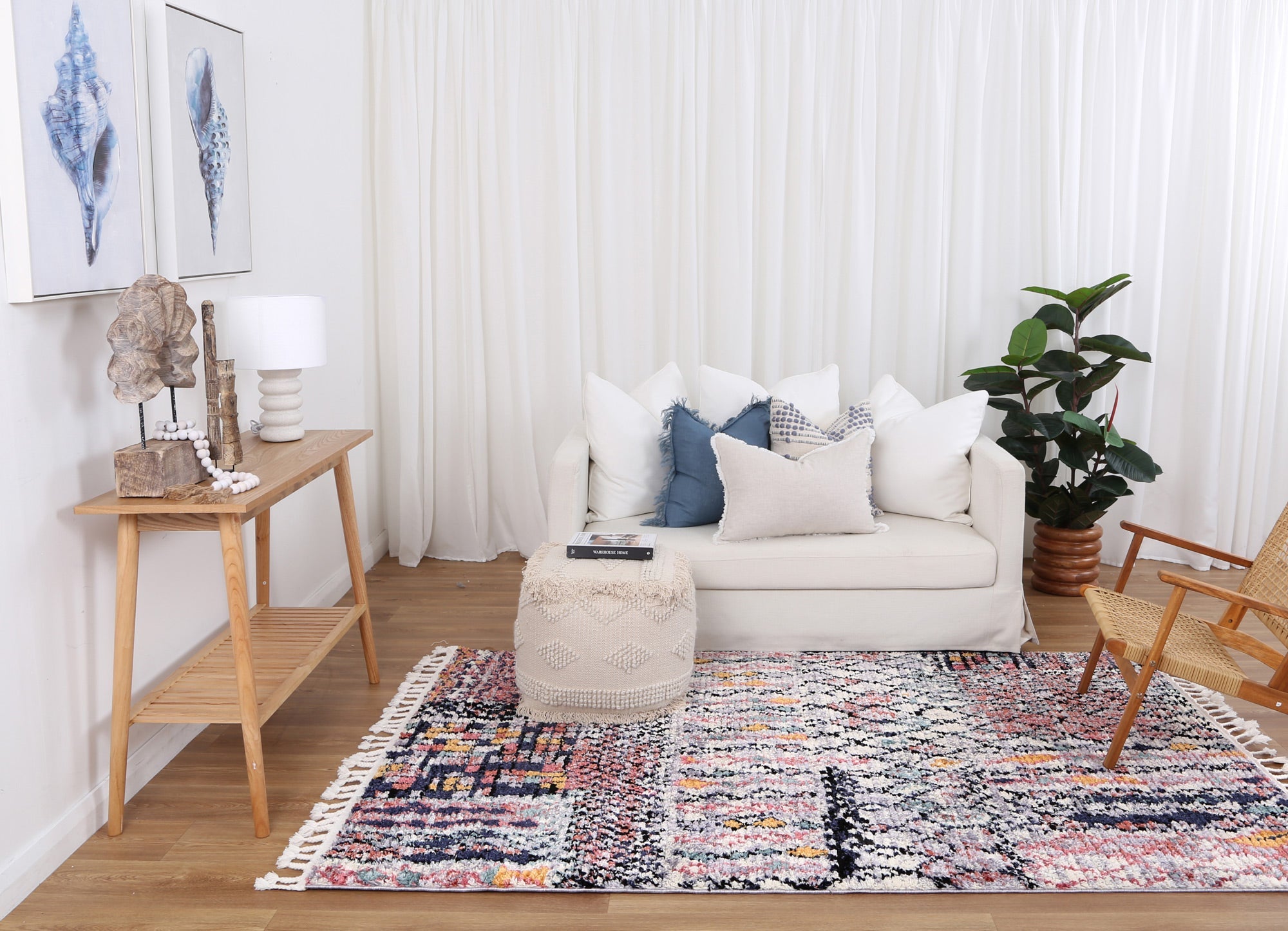 Moda Jean Multi Tribal Rug – Mayne Rugs & Flooring