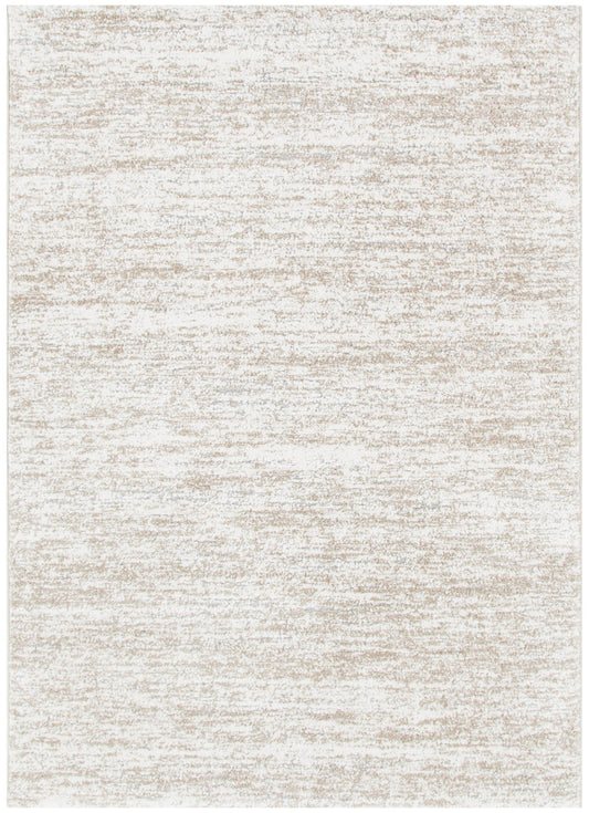 Nola Canvas Abstract Beige Rug - N009