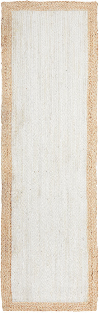 Noosa 333 White Natural Runner Rug