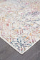 Oasis Ismail Multi Grey Rustic Runner Rug