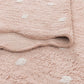 Mellow Rectangle Scalloped Kids Rug Blush Pink: New Arrival