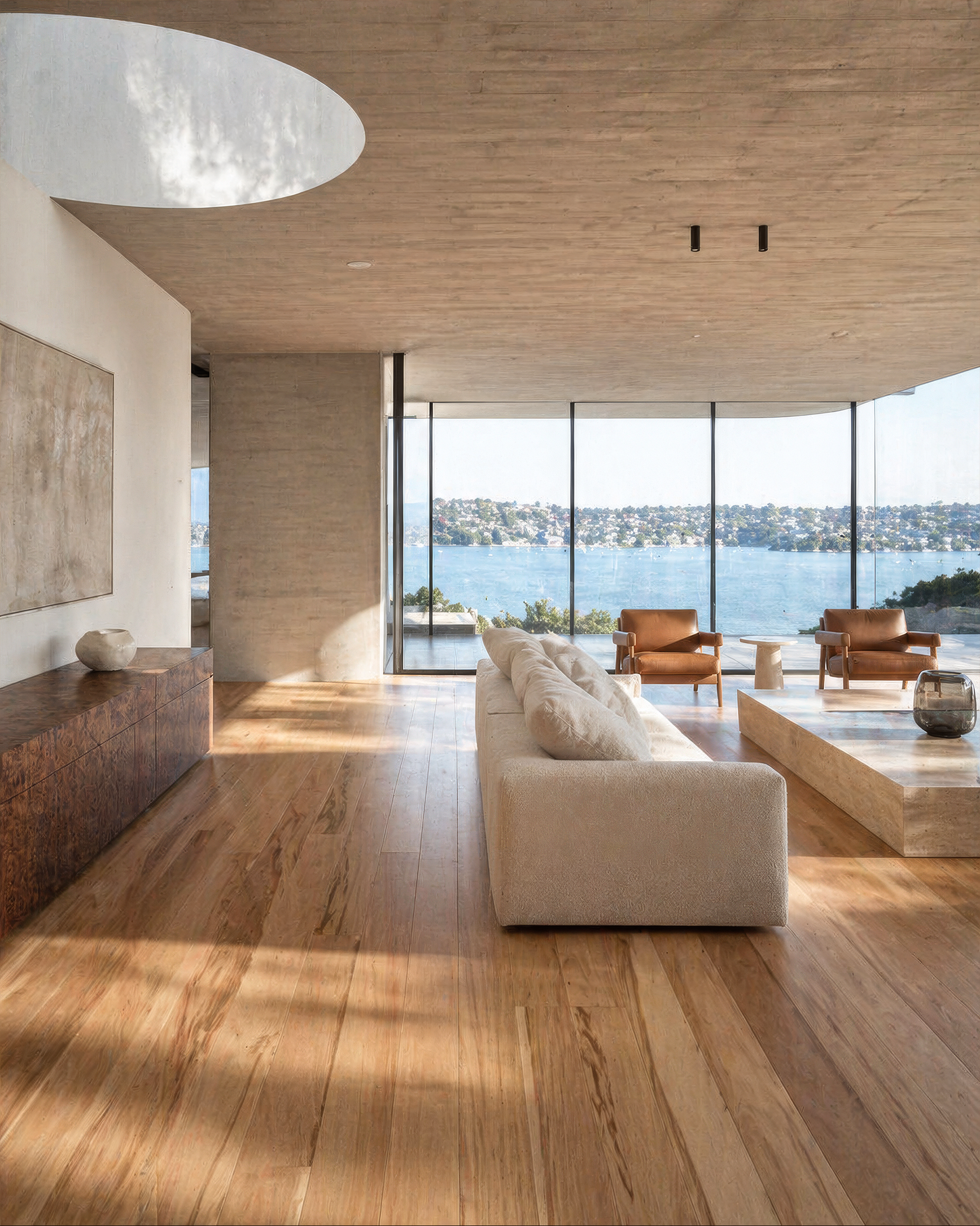 Topdeck Pre-Finished Solid Timber 18mm - Pacific Blackbutt – room scene