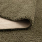 Lune Shaggy Olive Green Rug