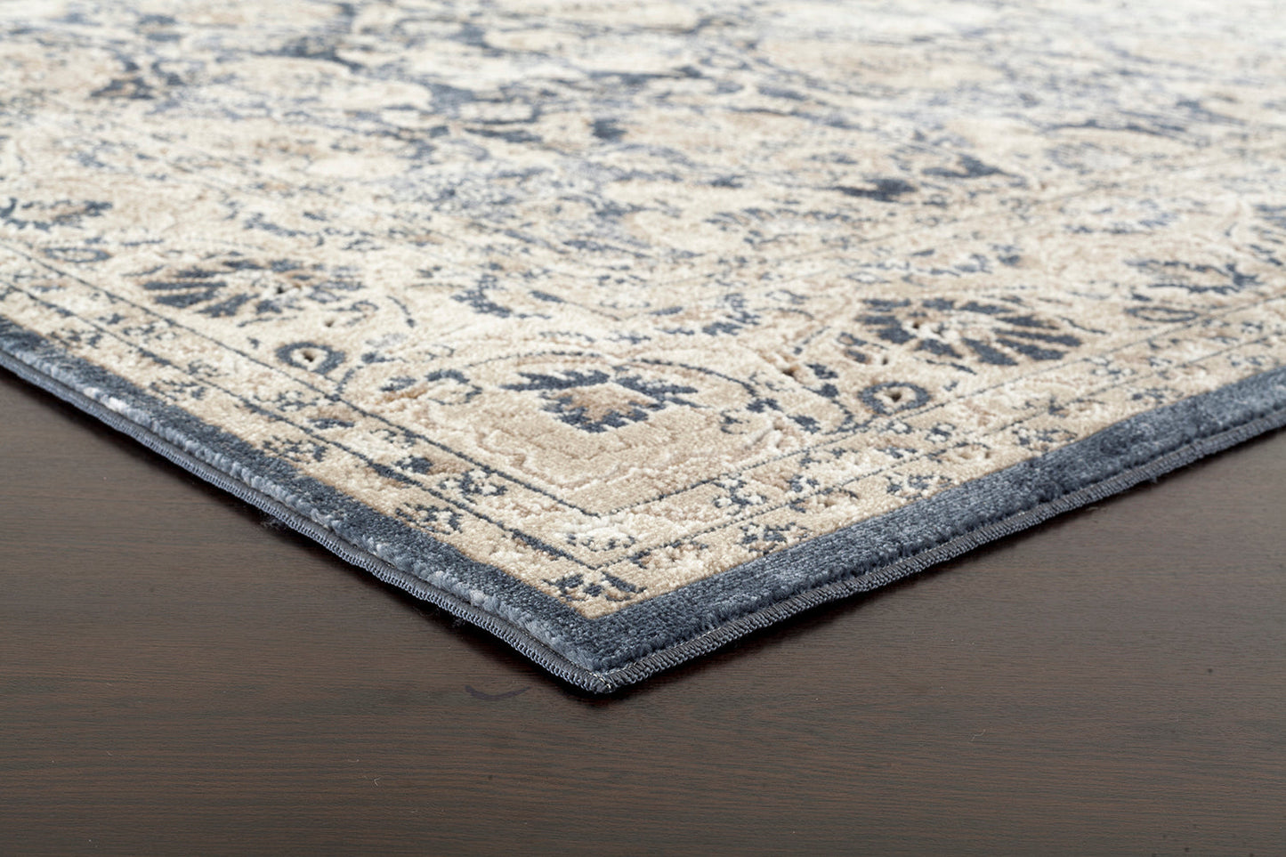 Providence Esquire Balance Traditional Blue Rug