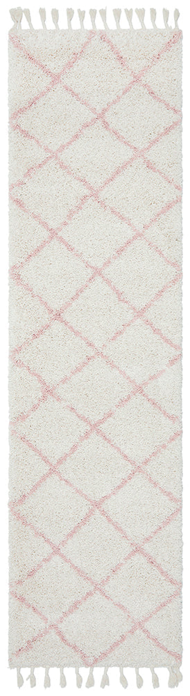 Saffron 22 Pink Runner Rug