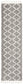 Saffron 22 Silver Runner Rug