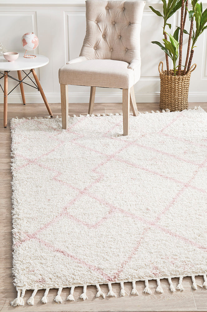 Saffron 44 Pink Rug