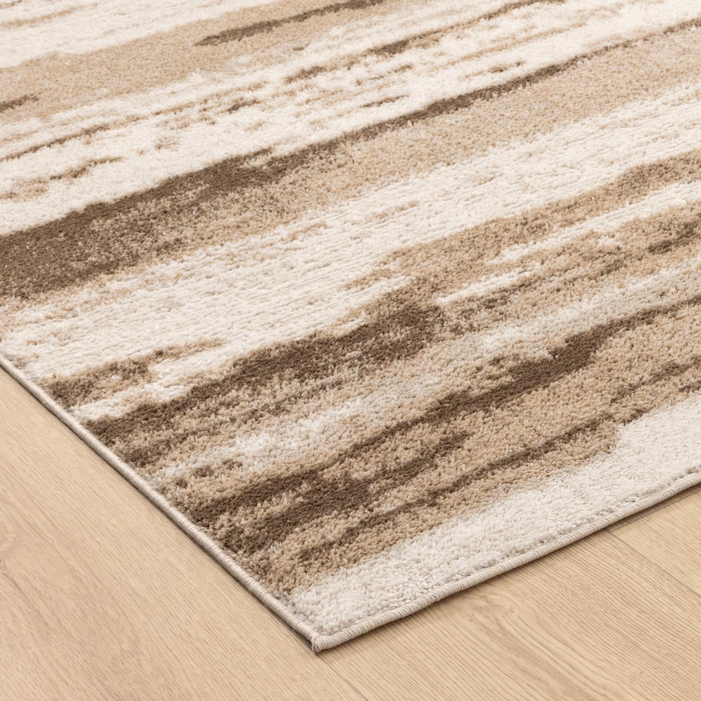 Edition Watercolour Lines Brown Rug