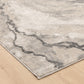 Edition Marble Abstract Grey Rug
