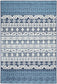 Seaside 3333 White Blue Rug