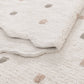 Mellow Rectangle Scalloped Kids Rug White & Multi: New Arrival