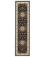 Sydney Medallion Runner Blue With Ivory Border Runner Rug