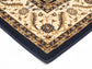 Sydney Medallion Runner Blue With Ivory Border Runner Rug