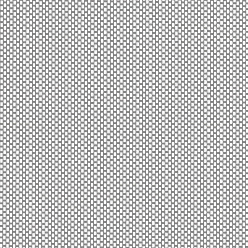 ClearViz sunscreen blind fabric in White/Black