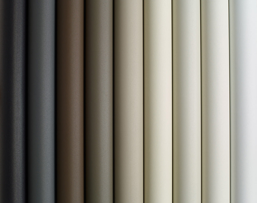 Solitaire blockout blinds - room setting