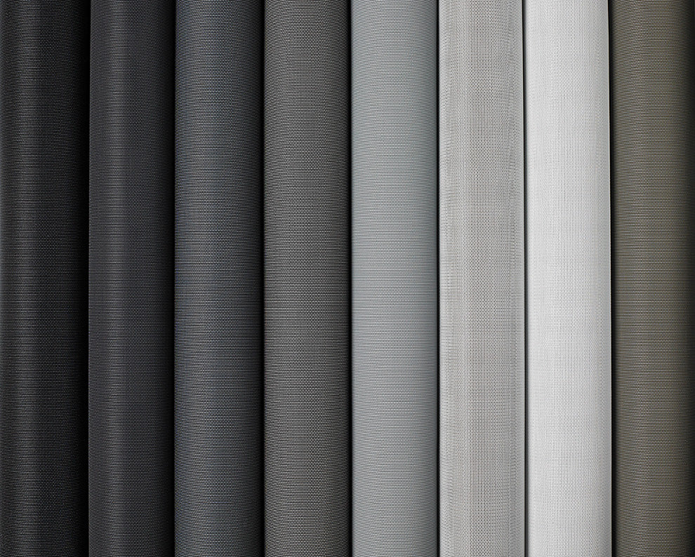 Vivid Shade sunscreen blinds - room setting