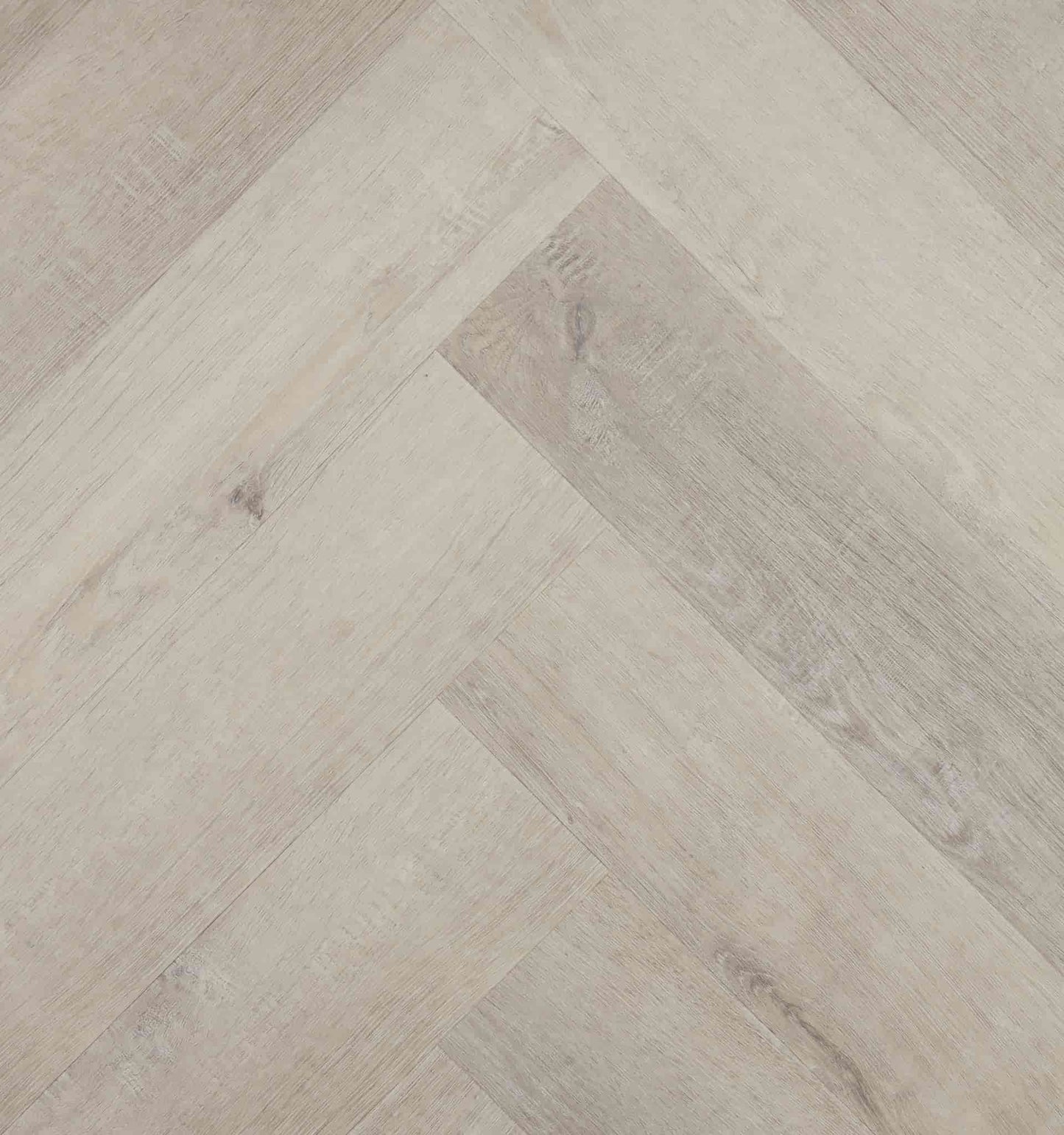 Easi Plank Herringbone Hybrid Flooring in Pewter