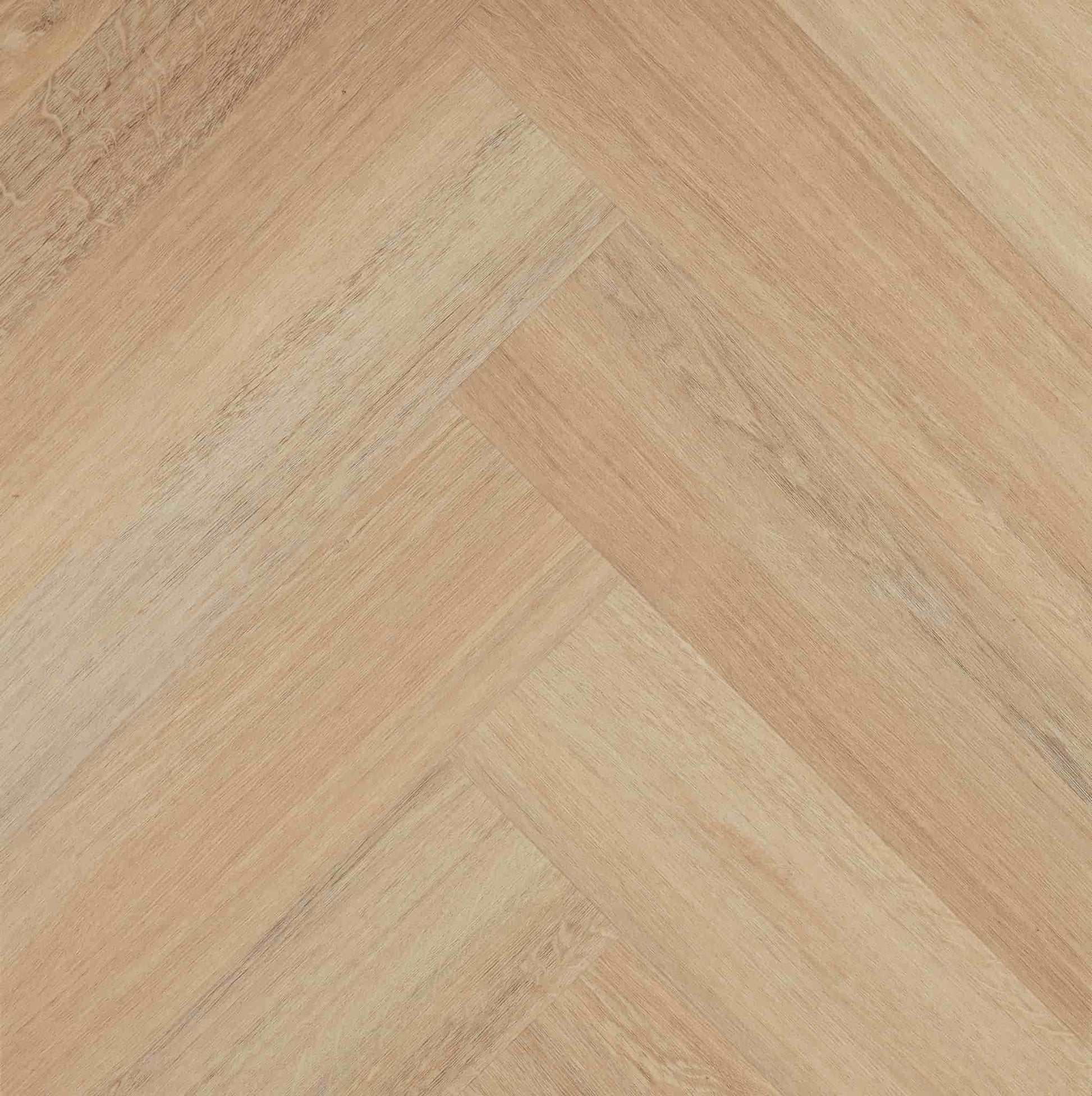Easi Plank Herringbone Hybrid Flooring in Wheat
