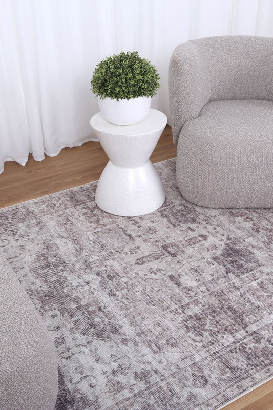 Chateau Ash Washable Rug