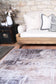 Abstract Twilight Ash Rug
