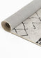 Alma Scandi Silver Washable Rug