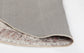Distressed Vintage Cezanne Blush Washable Round Rug