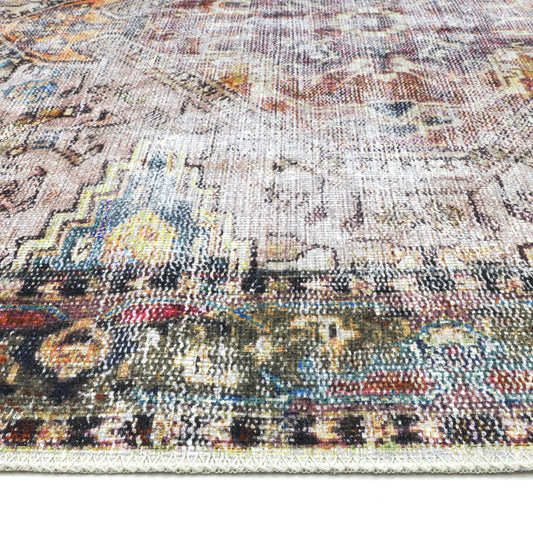Distressed Vintage Derya Multi Area Rug - VITAL 2379-01