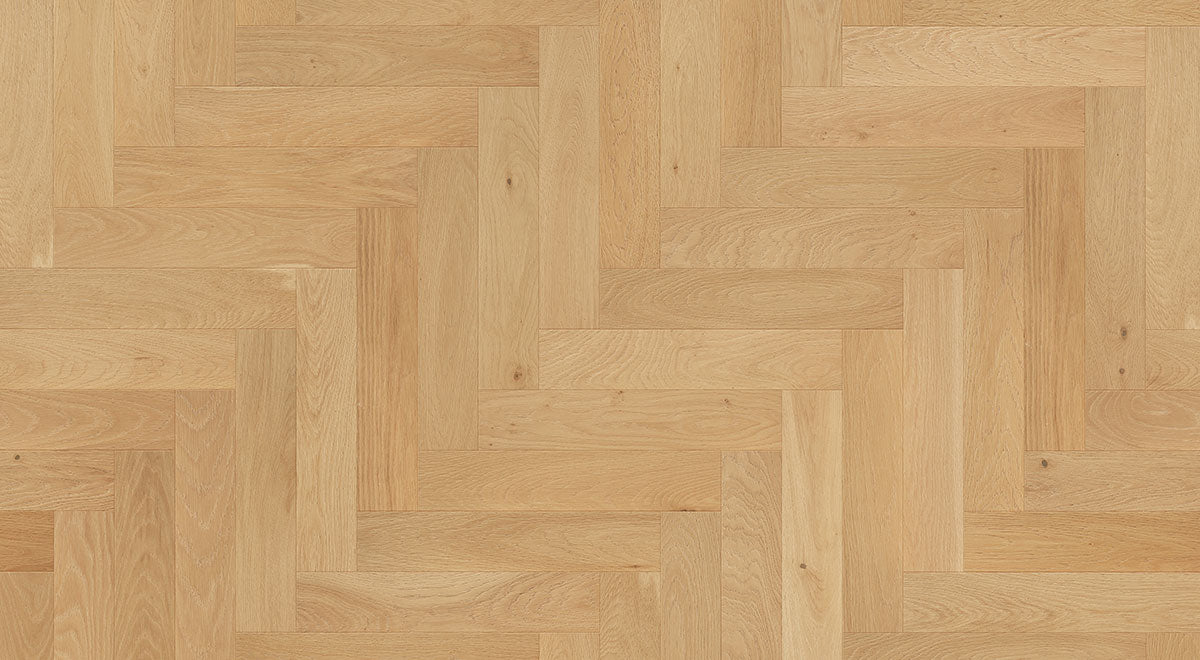 Meadows Engineered Oak 14mm - Toasted Almond Herringbone – room scene 2
