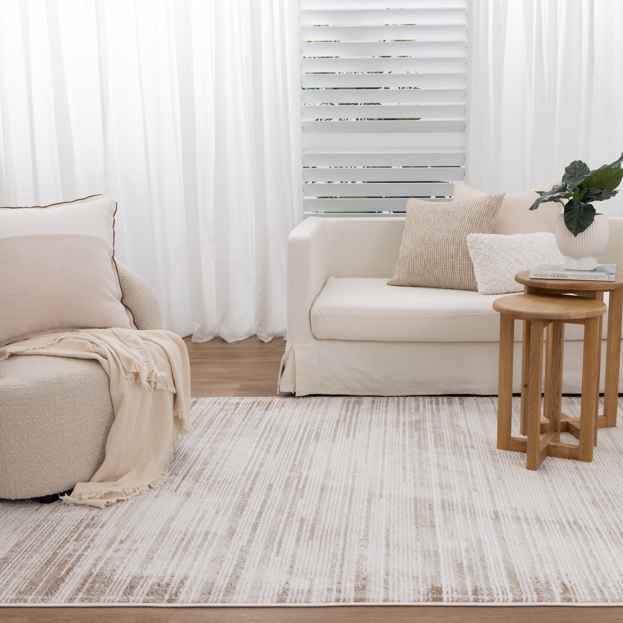 Wellington Distressed Lines Brown Rug – Mayne Rugs & Flooring