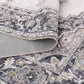 Washwell Beige Grey Machine Washable Rug - WASH004