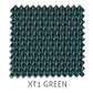XT1 Fibreglass external blind fabric in Green