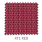 XT1 Fibreglass external blind fabric in Red