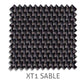 XT1 Fibreglass external blind fabric in Sable